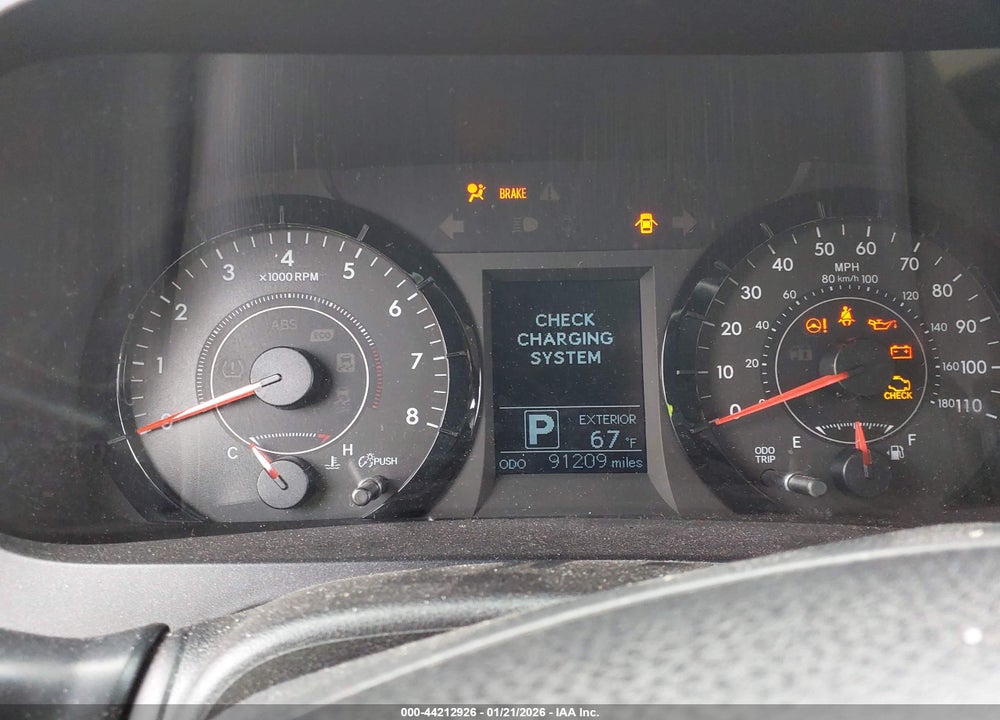 2016 TOYOTA SIENNA LE 8 PASSENGER VIN: 5TDKK3DC2GS720092