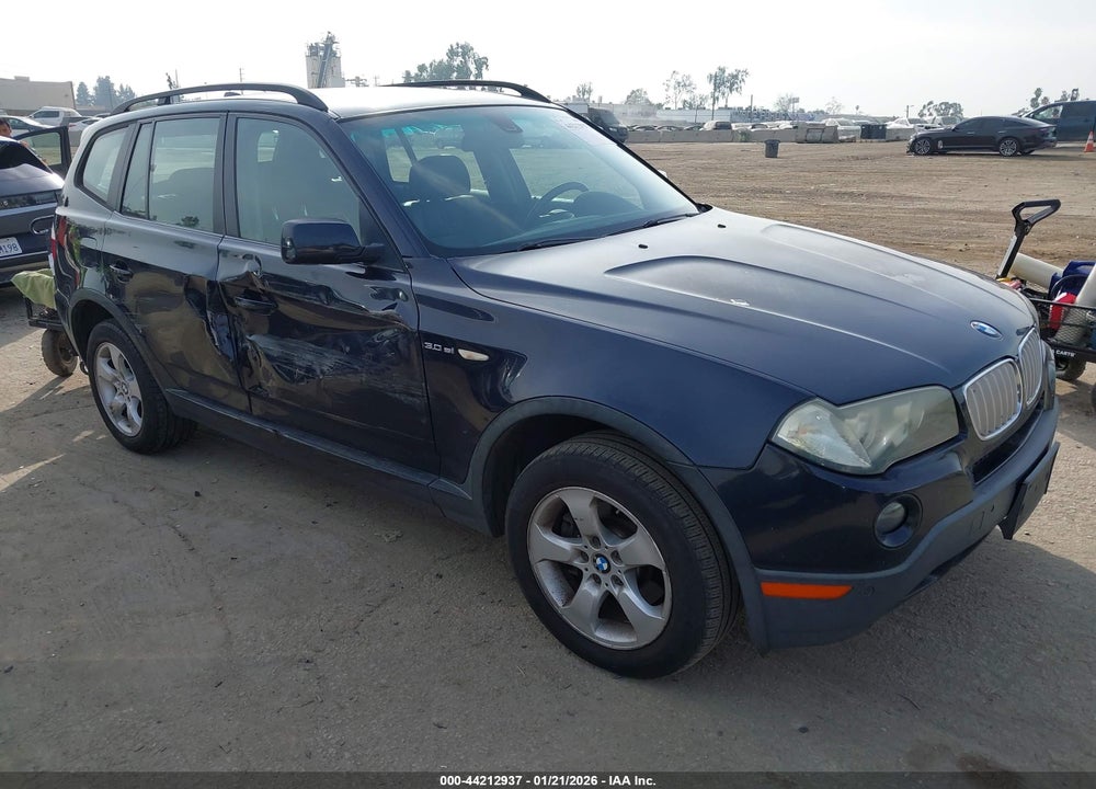 2008 BMW X3 3.0SI VIN: WBXPC93458WE78955