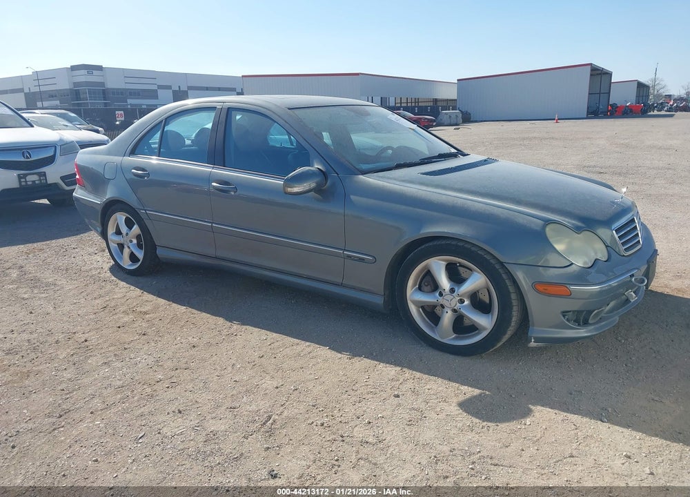 2006 MERCEDES-BENZ C 230 SPORT VIN: WDBRF52H36F767951