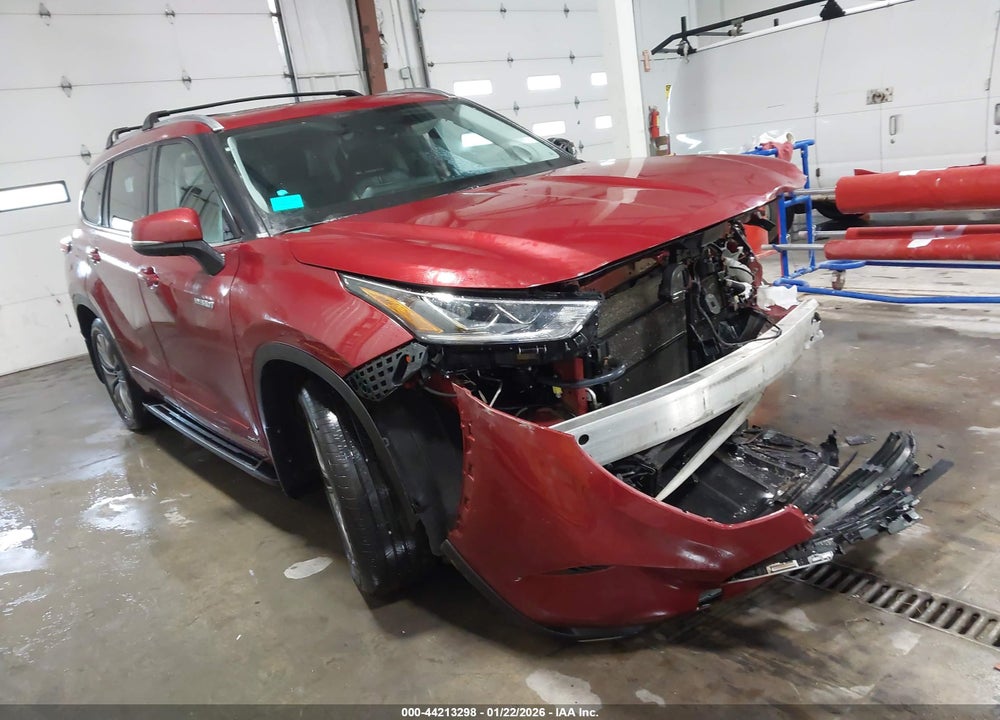 2021 TOYOTA HIGHLANDER HYBRID PLATINUM VIN: 5TDEBRCH3MS036905