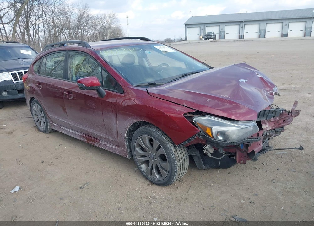 2016 SUBARU IMPREZA 2.0I SPORT PREMIUM VIN: JF1GPAP68G8349676