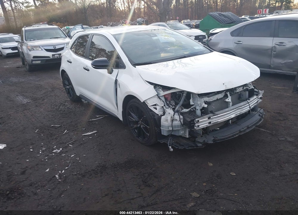 2022 TOYOTA COROLLA SE NIGHTSHADE EDITION VIN: JTND4MBE5N3177277