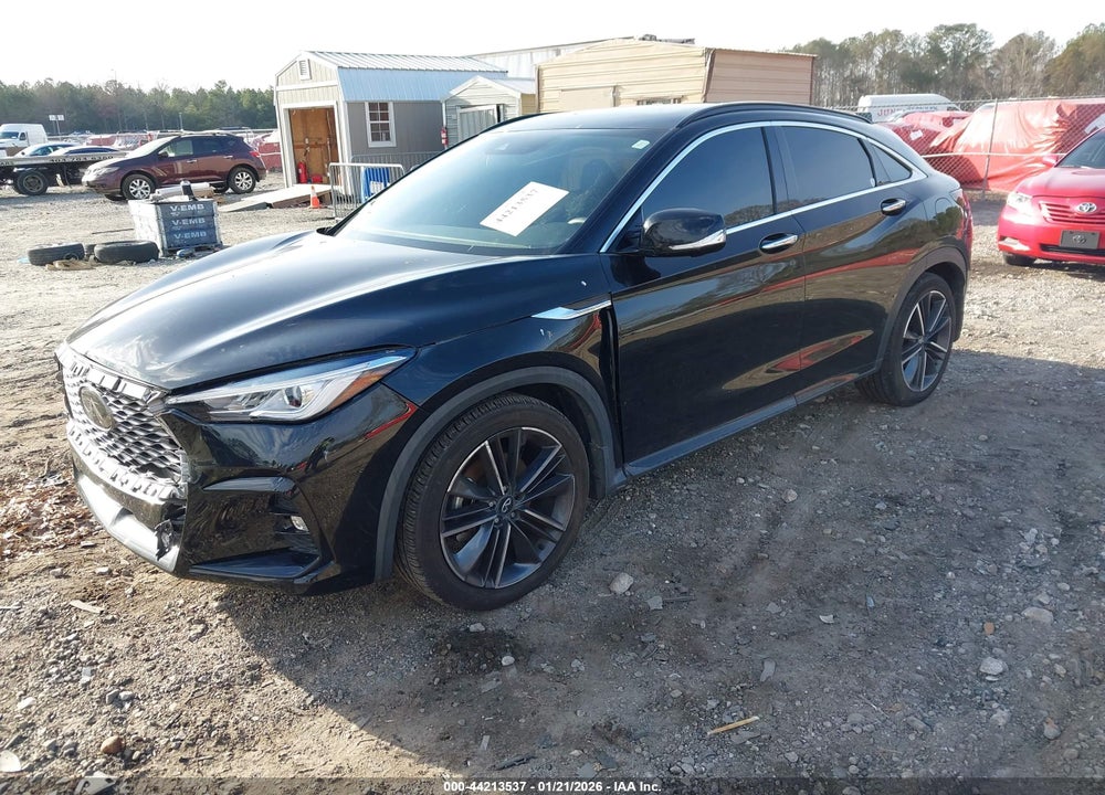 2022 INFINITI QX55 ESSENTIAL AWD VIN: 3PCAJ5K39NF114075