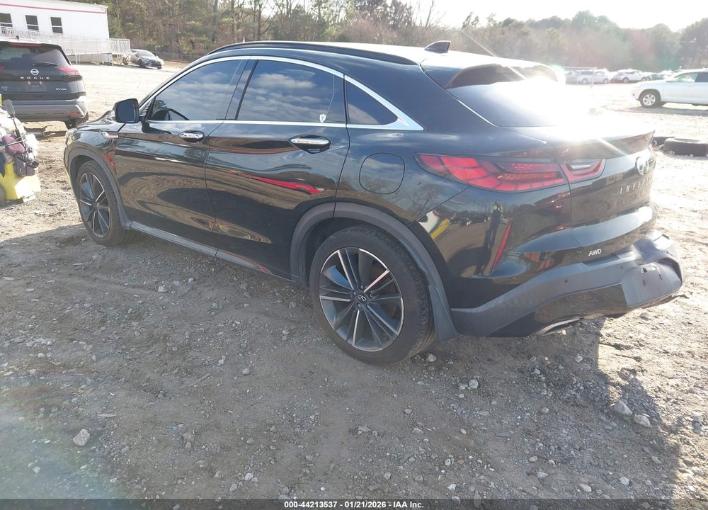 2022 INFINITI QX55 ESSENTIAL AWD VIN: 3PCAJ5K39NF114075