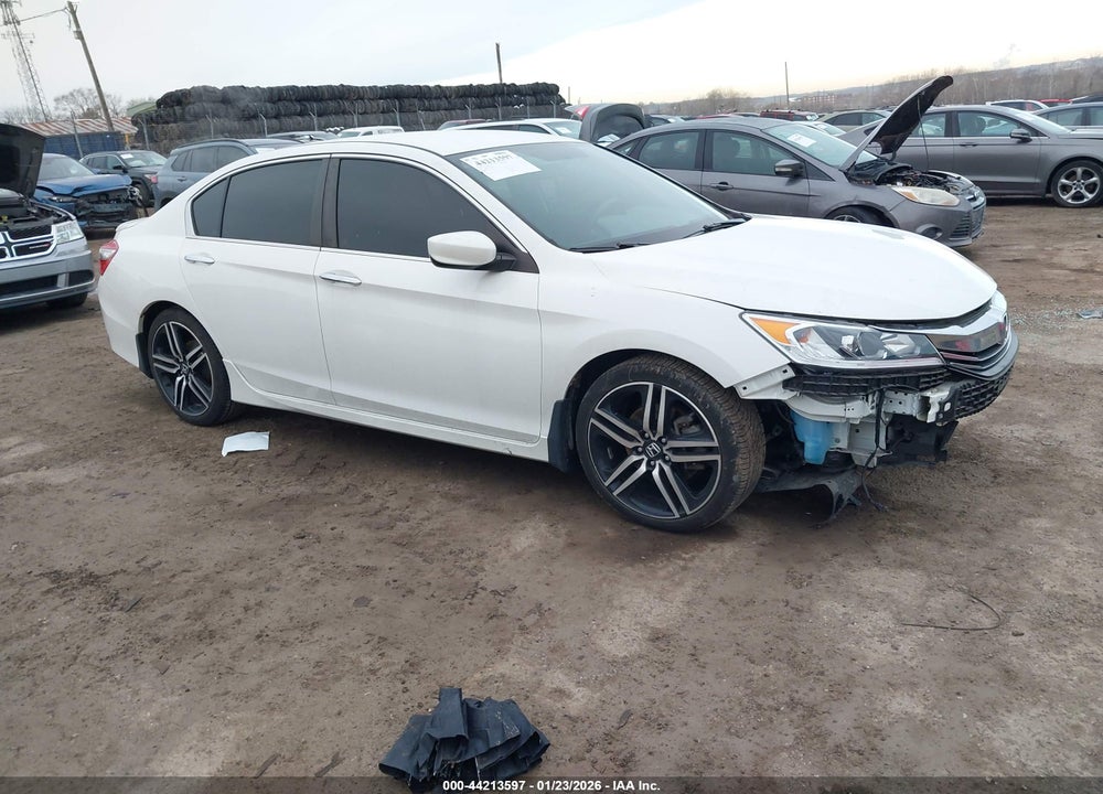 2016 HONDA ACCORD SPORT VIN: 1HGCR2F55GA182236
