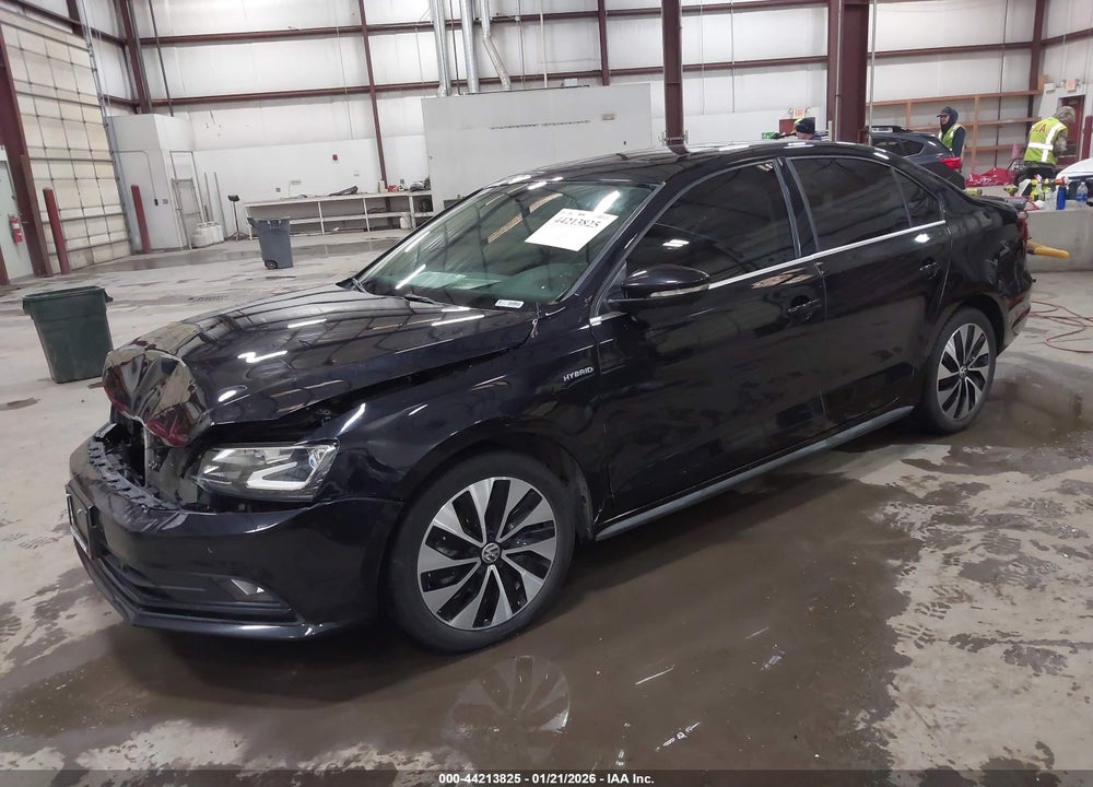 2016 VOLKSWAGEN JETTA HYBRID SEL PREMIUM VIN: 3VW637AJ9GM415288