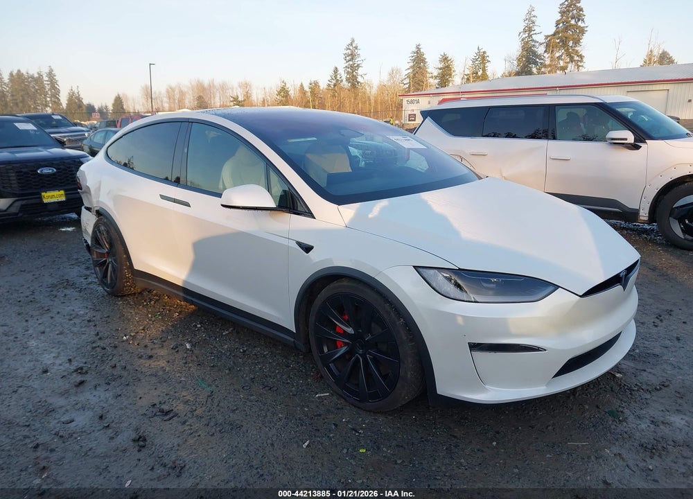 2025 TESLA MODEL X PLAID VIN: 7SAXCBE64SF461501