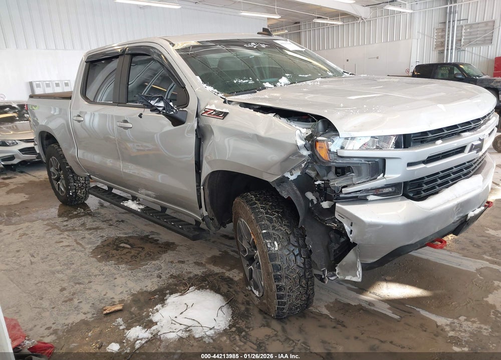 2021 CHEVROLET SILVERADO 1500 4WD  SHORT BED RST VIN: 3GCUYEED8MG191722