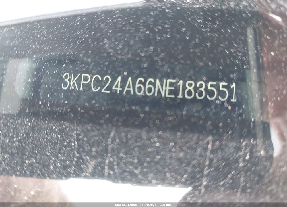 2022 HYUNDAI ACCENT SE VIN: 3KPC24A66NE183551