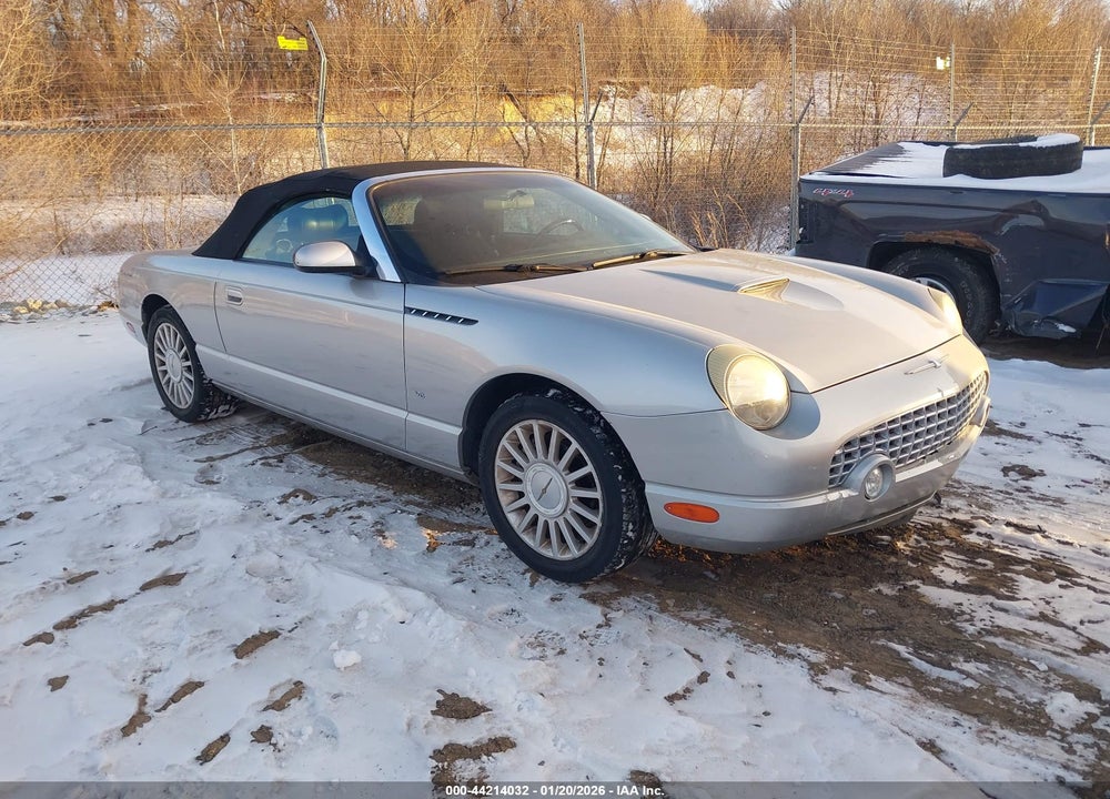 2004 FORD THUNDERBIRD VIN: 1FAHP60A74Y102838