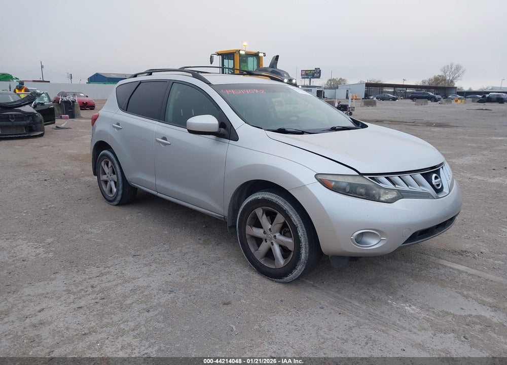2010 NISSAN MURANO SL VIN: JN8AZ1MU1AW000475