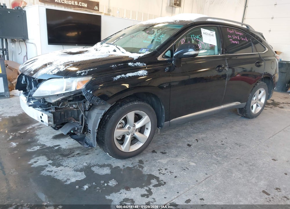 2010 LEXUS RX 350 VIN: 2T2BK1BA6AC008508