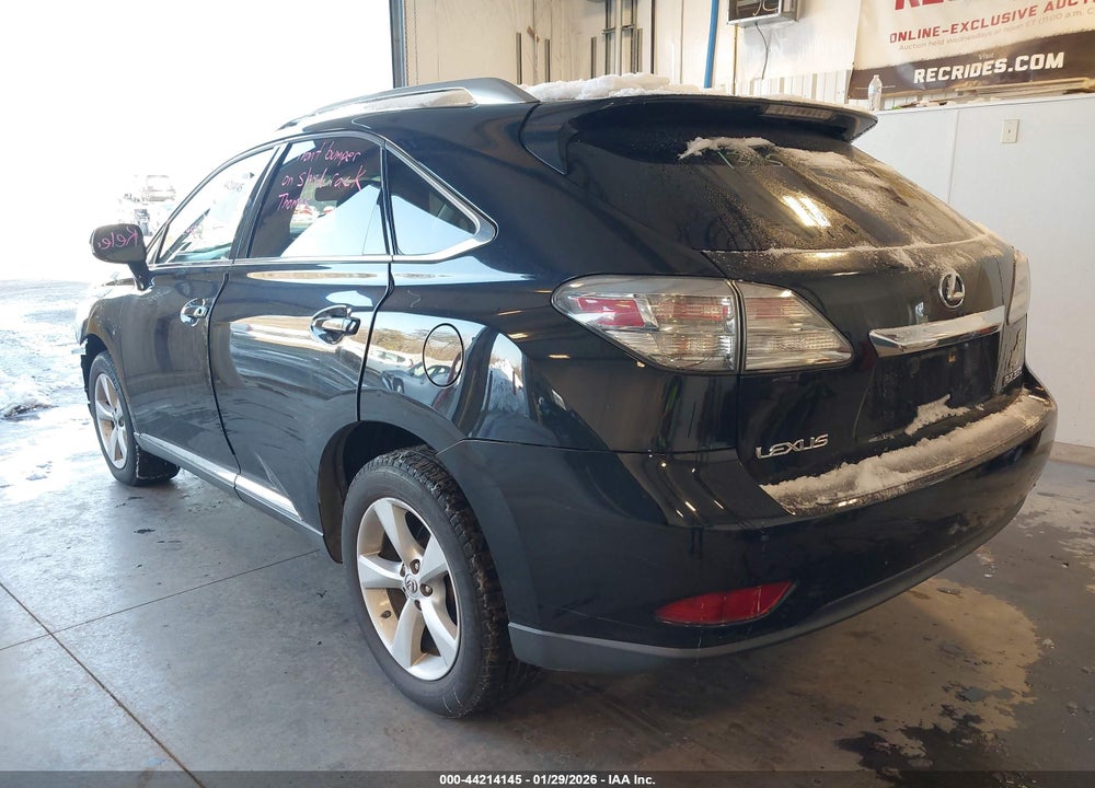 2010 LEXUS RX 350 VIN: 2T2BK1BA6AC008508