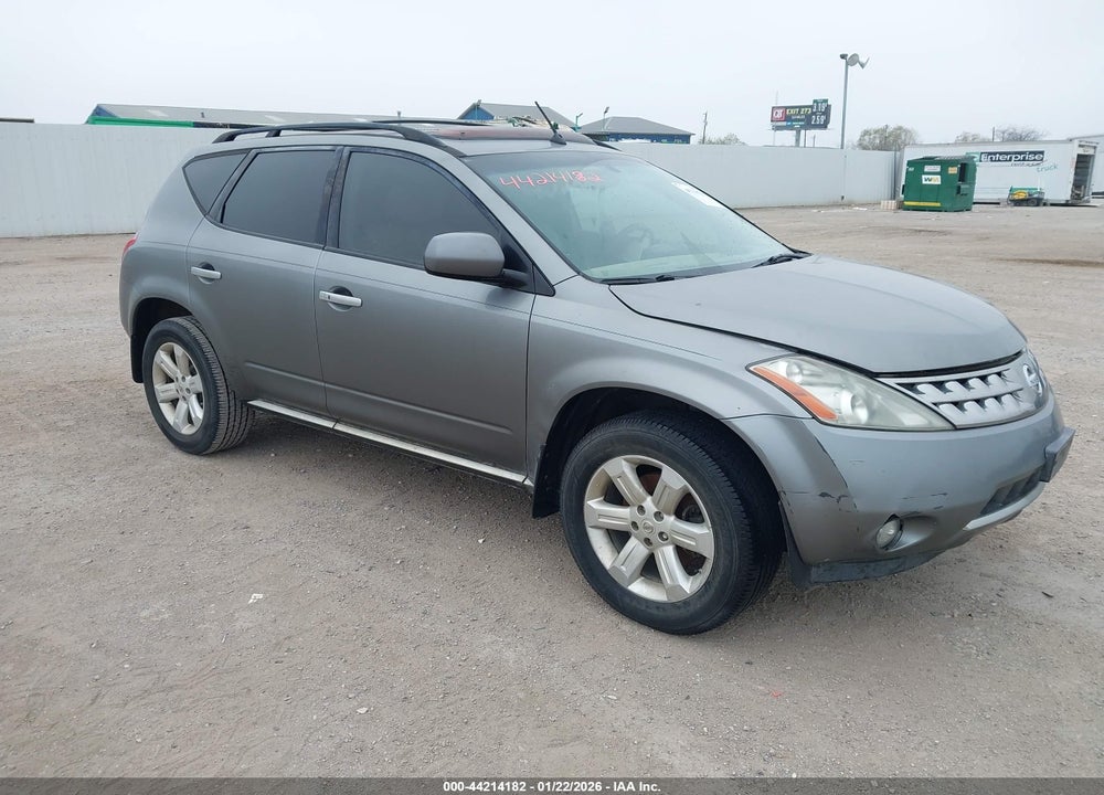 2007 NISSAN MURANO SL VIN: JN8AZ08T97W530925
