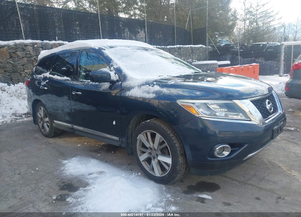 2013 NISSAN PATHFINDER PLATINUM VIN: 5N1AR2MM1DC666190