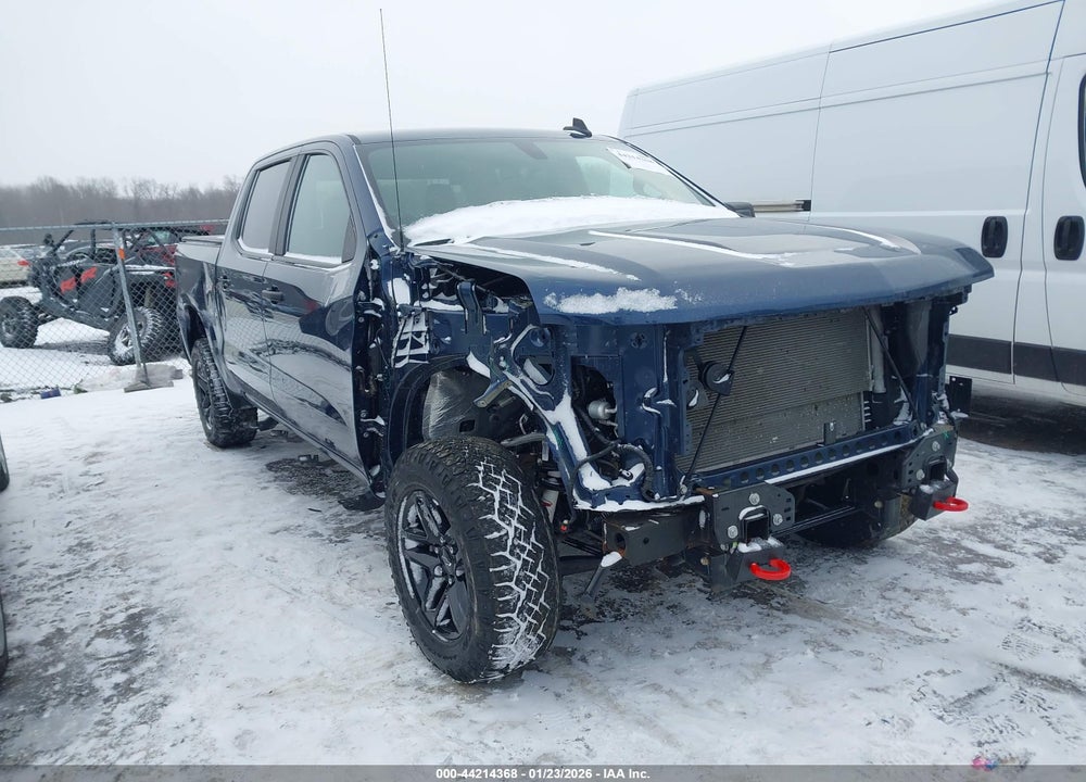 2021 CHEVROLET SILVERADO 1500 4WD  SHORT BED CUSTOM TRAIL BOSS VIN: 1GCPYCEHXMZ234719