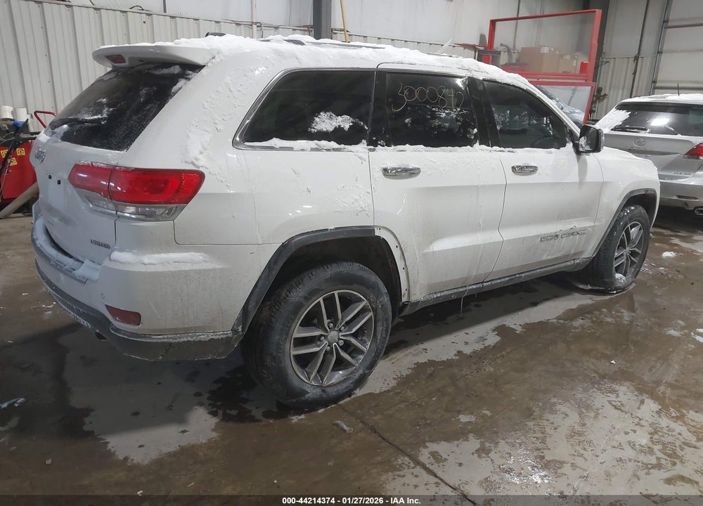 2017 JEEP GRAND CHEROKEE LIMITED 4X4 VIN: 1C4RJFBG6HC802497