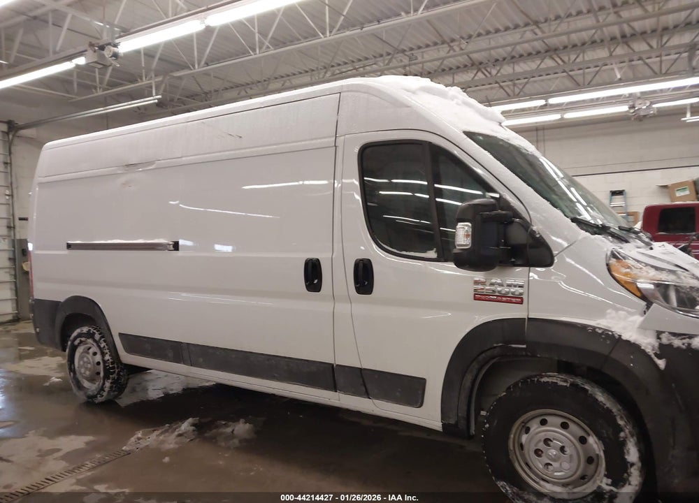 2022 RAM PROMASTER 2500 HIGH ROOF 159 WB VIN: 3C6LRVDG1NE116157