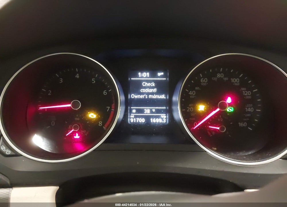 2017 VOLKSWAGEN JETTA 1.4T SE VIN: 3VWDB7AJ7HM294174