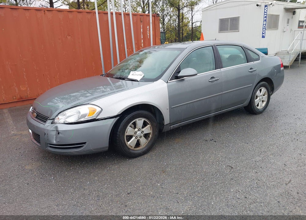 2008 CHEVROLET IMPALA LT VIN: 2G1WT58K789110574
