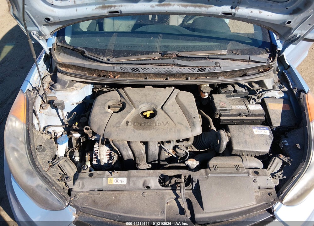 2013 HYUNDAI ELANTRA GS VIN: KMHDH6AE6DU014129