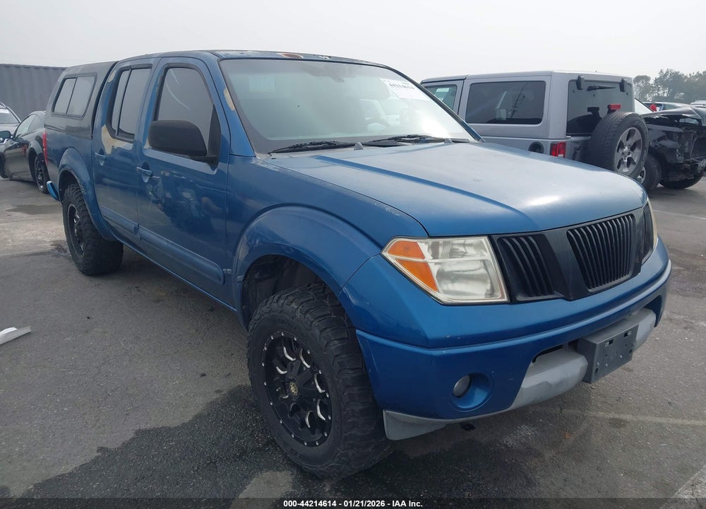 2005 NISSAN FRONTIER LE VIN: 1N6AD07U25C413087