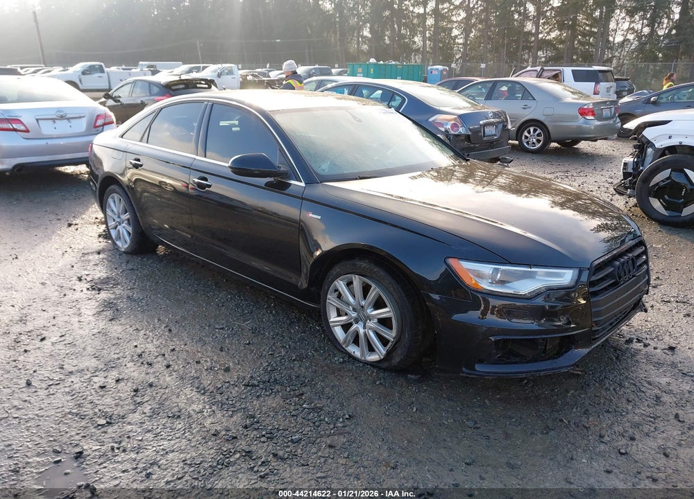 2015 AUDI A6 PREMIUM VIN: WAUFGAFC1FN009442