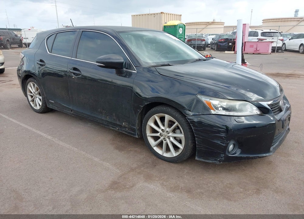 2012 LEXUS CT 200H PREMIUM VIN: JTHKD5BH2C2070975