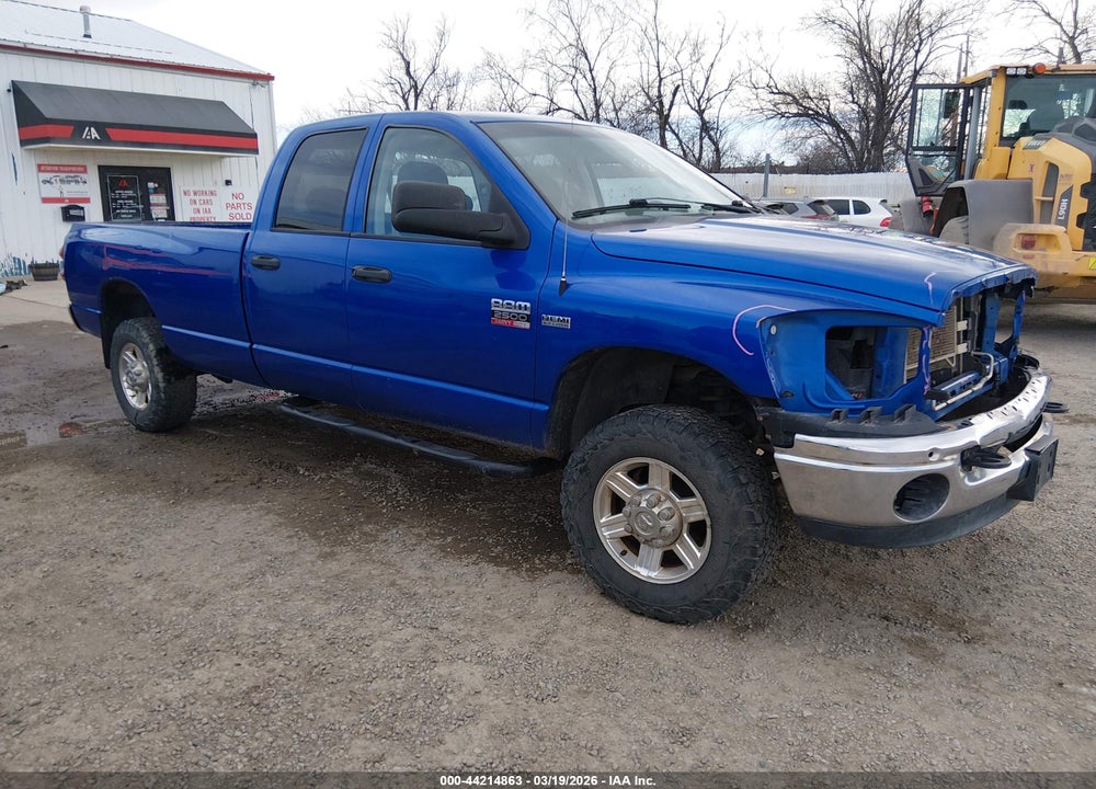 2007 DODGE RAM 2500 ST VIN: 3D7KS28D27G806682
