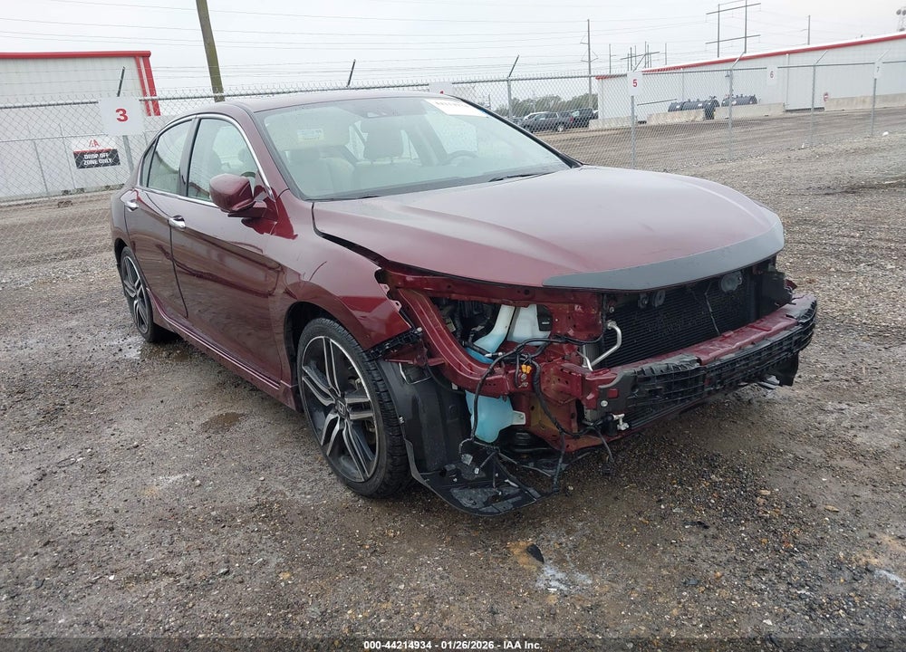 2017 HONDA ACCORD TOURING V6 VIN: 1HGCR3F93HA041451