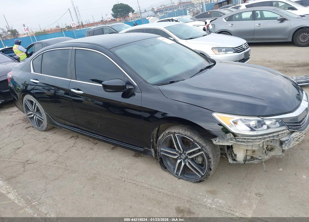 2017 HONDA ACCORD SPORT SE VIN: 1HGCR2F19HA031933