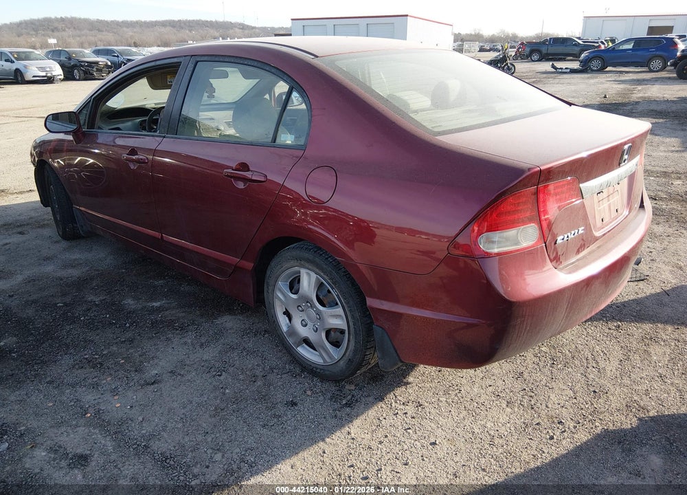 2009 HONDA CIVIC LX VIN: 19XFA16589E005709