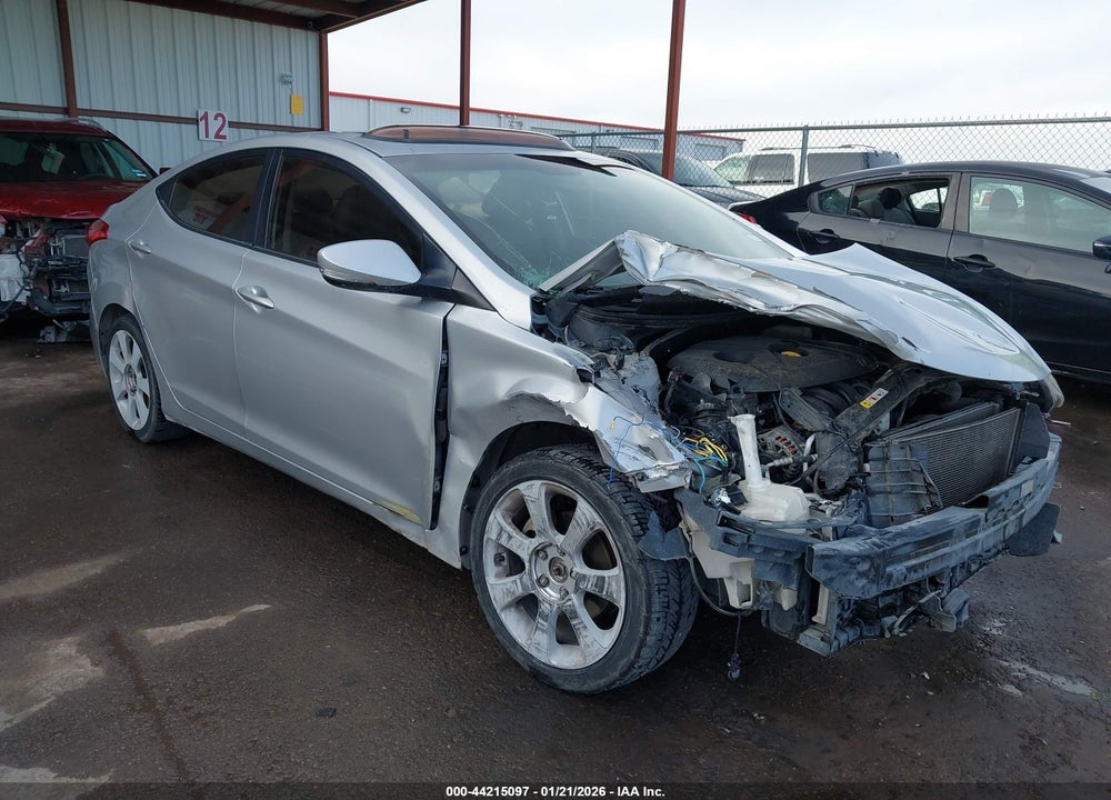 2012 HYUNDAI ELANTRA LIMITED (ULSAN PLANT) VIN: KMHDH4AE1CU460577