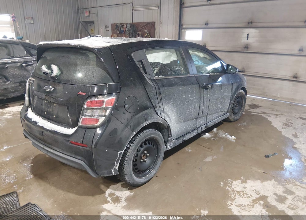 2019 CHEVROLET SONIC LT AUTO VIN: 1G1JD6SB2K4135236