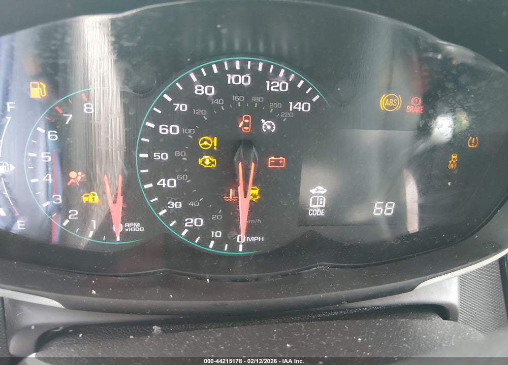 2019 CHEVROLET SONIC LT AUTO VIN: 1G1JD6SB2K4135236