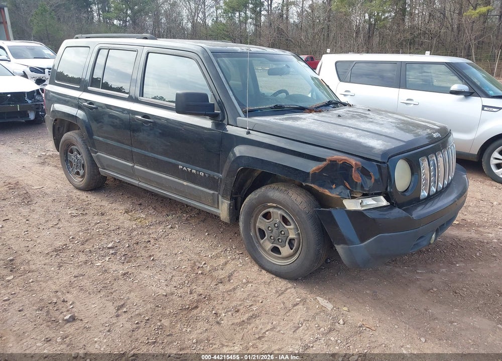 2012 JEEP PATRIOT SPORT VIN: 1C4NJPBB6CD586338