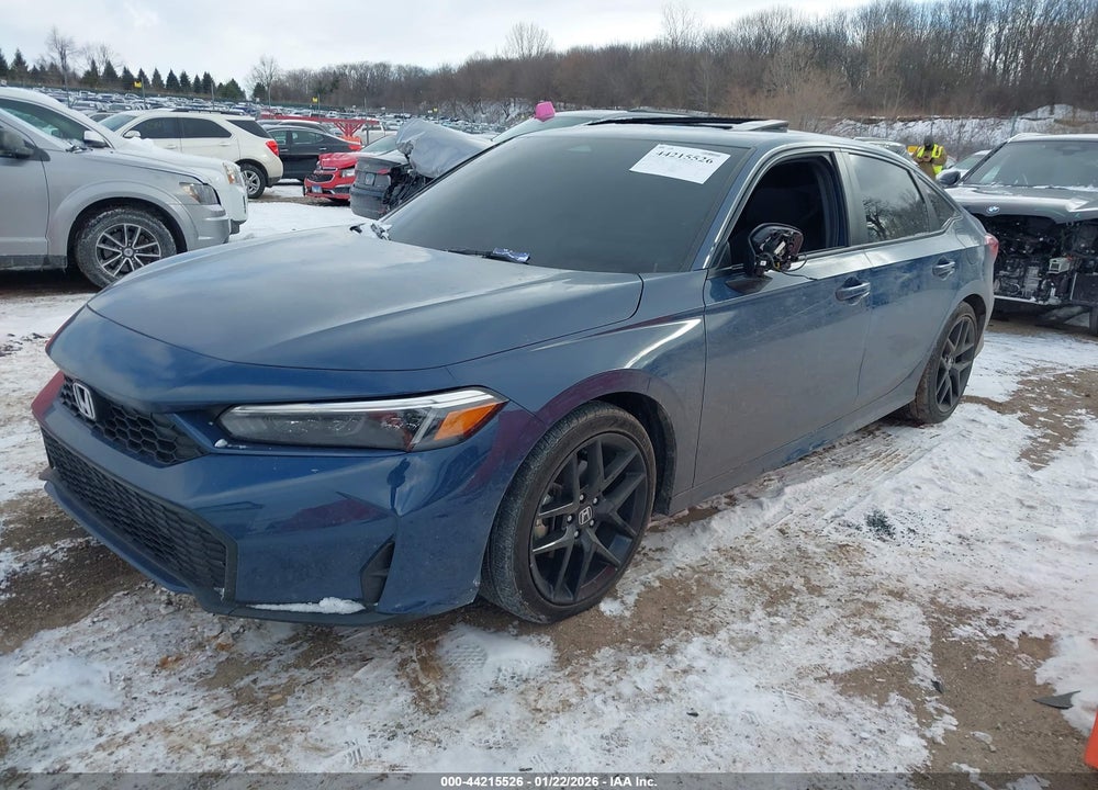 2025 HONDA CIVIC HYBRID SPORT/SPORT TOURING VIN: 2HGFE4F8XSH306784