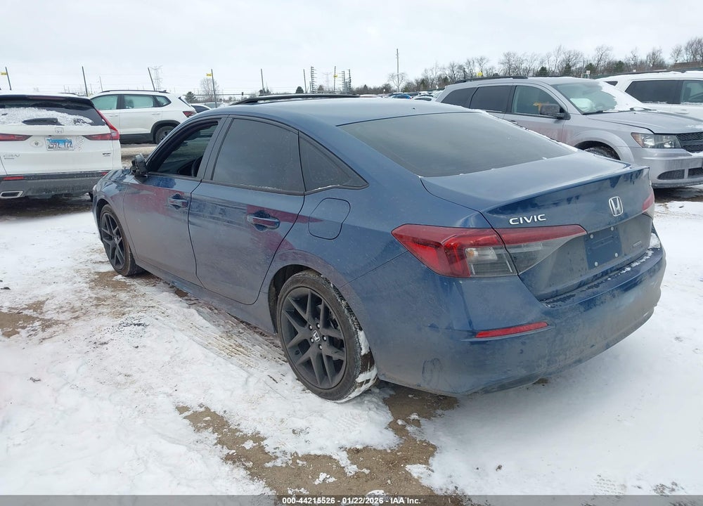 2025 HONDA CIVIC HYBRID SPORT/SPORT TOURING VIN: 2HGFE4F8XSH306784