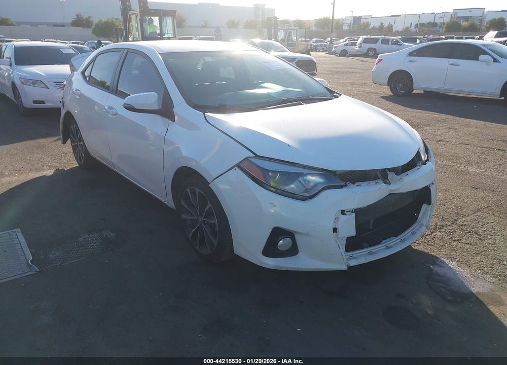 2016 TOYOTA COROLLA S PLUS VIN: 5YFBURHE5GP561540