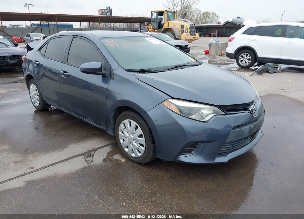 2015 TOYOTA COROLLA L/LE/S/S PLUS/LE PLUS VIN: 5YFBURHE6FP329818