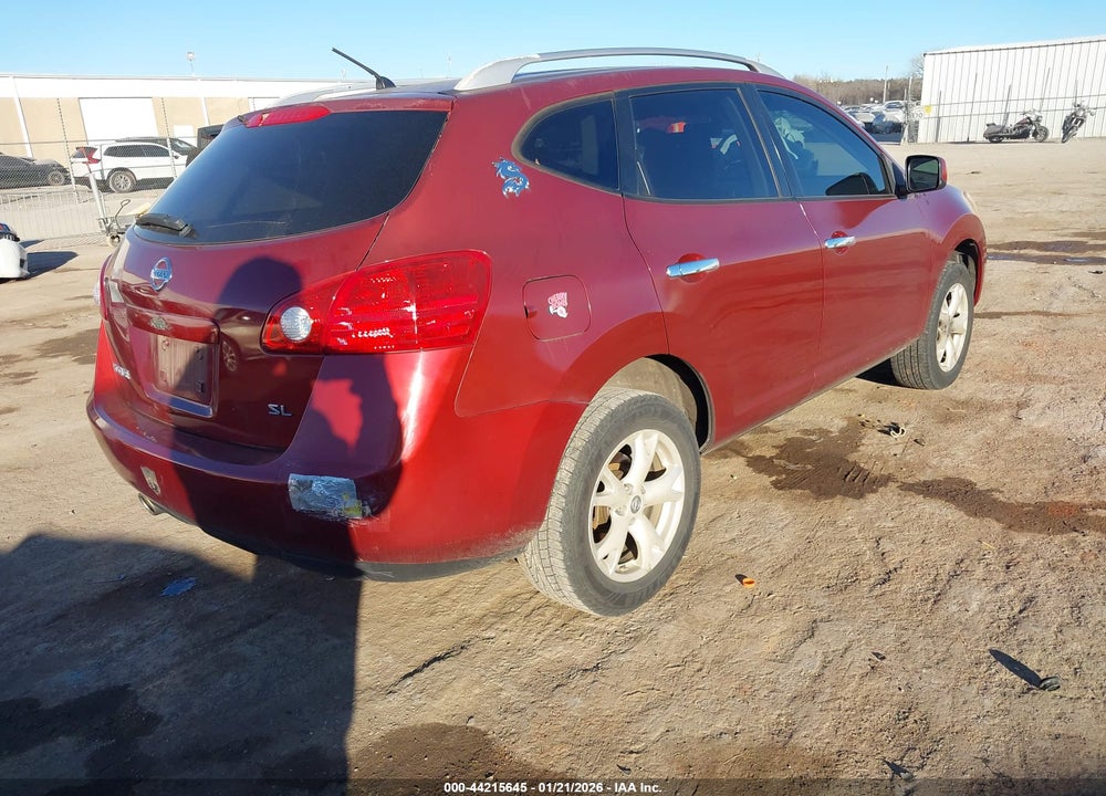 2010 NISSAN ROGUE SL VIN: JN8AS5MT2AW028871