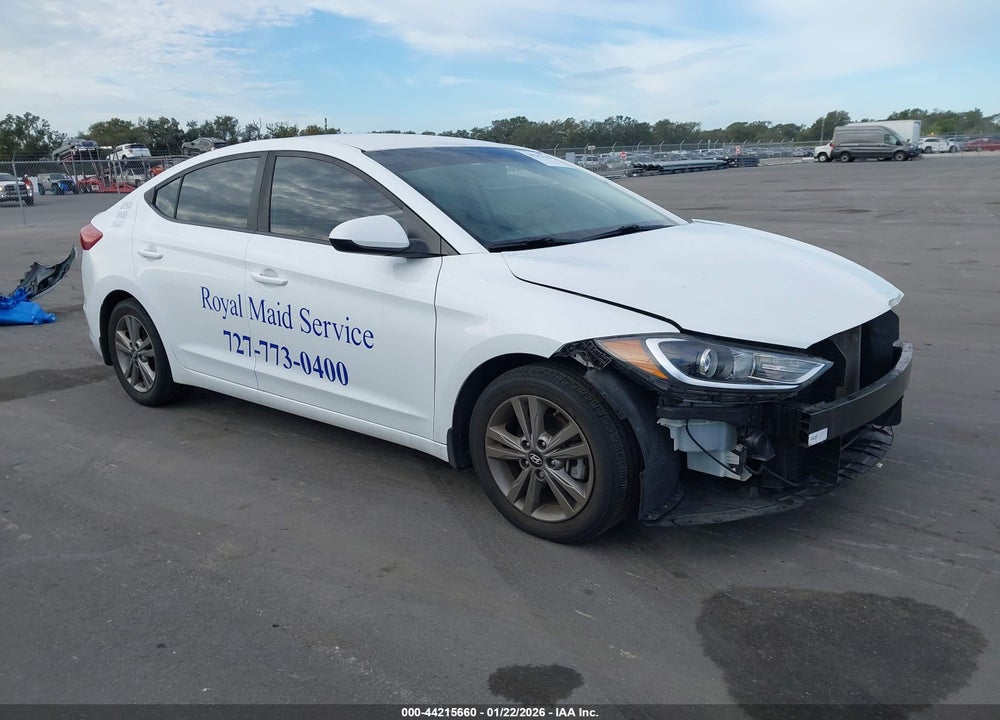 2018 HYUNDAI ELANTRA SEL VIN: 5NPD84LF7JH357570