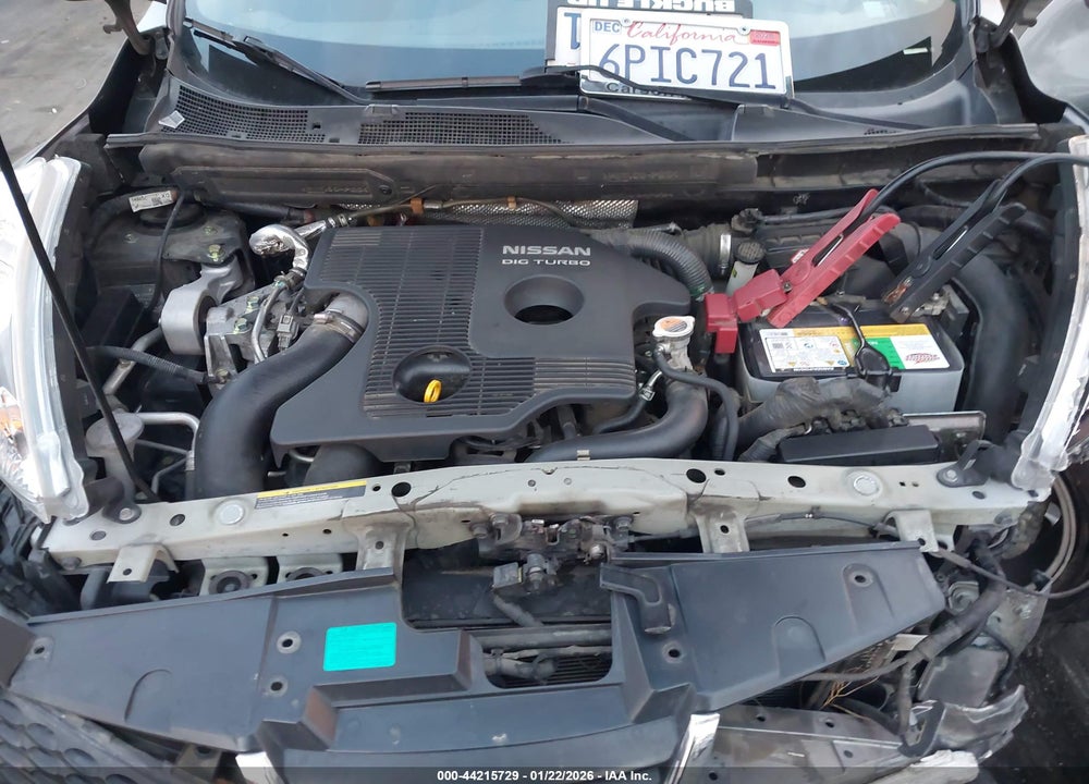 2011 NISSAN JUKE SV VIN: JN8AF5MR8BT002710