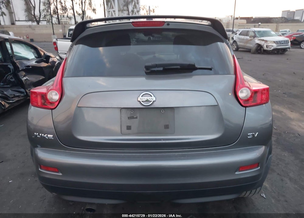 2011 NISSAN JUKE SV VIN: JN8AF5MR8BT002710