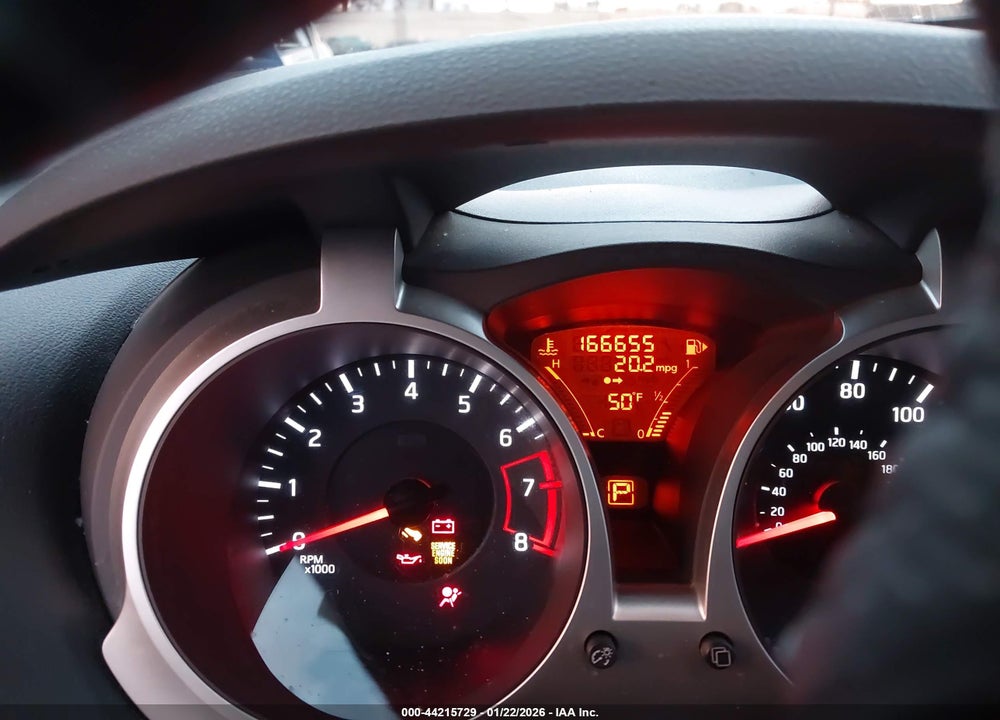 2011 NISSAN JUKE SV VIN: JN8AF5MR8BT002710