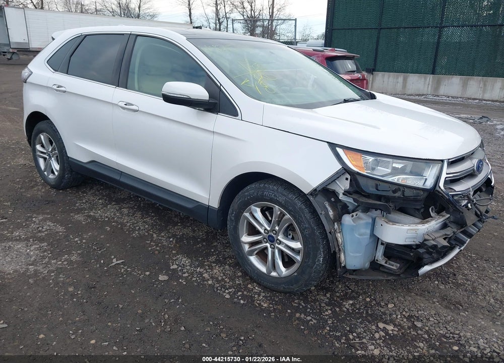2015 FORD EDGE SEL VIN: 2FMTK4J96FBB58213