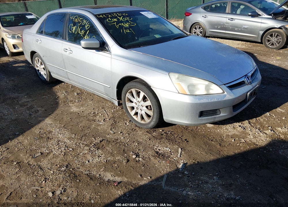 2007 HONDA ACCORD 3.0 EX VIN: 1HGCM66507A009696