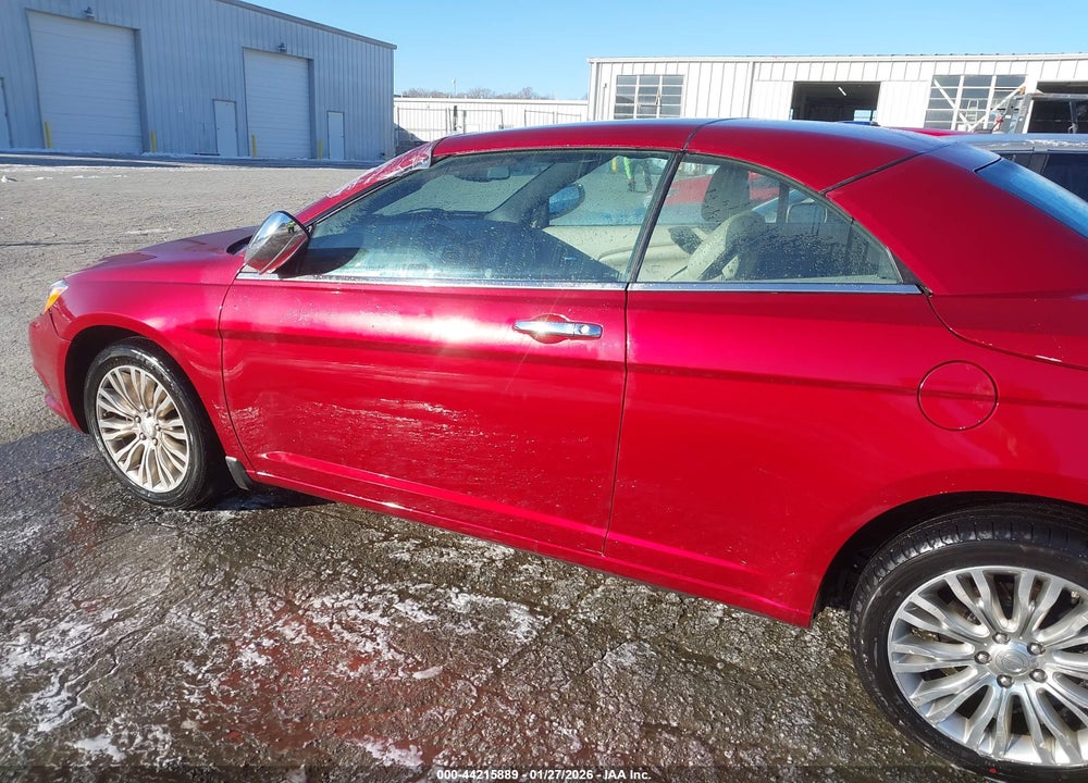 2012 CHRYSLER 200 LIMITED VIN: 1C3BCBFG7CN123483