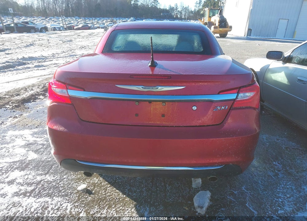 2012 CHRYSLER 200 LIMITED VIN: 1C3BCBFG7CN123483