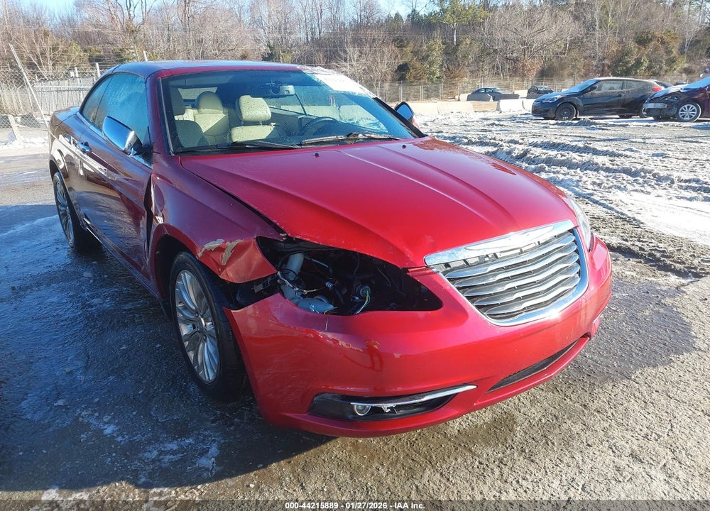 2012 CHRYSLER 200 LIMITED VIN: 1C3BCBFG7CN123483